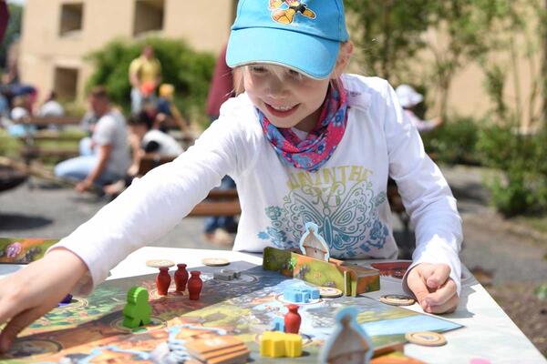 Bild vergrößern: Familien-Spiele-Fest auf der Festung Königstein