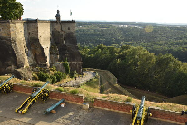 Bild vergrößern: Festunglauf Festung Königstein